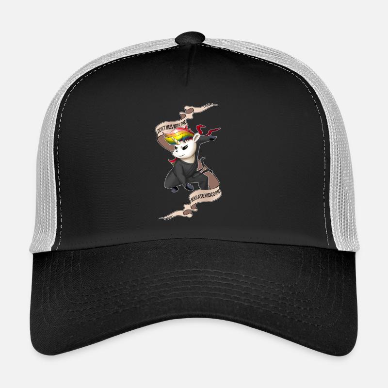KaratéUnicornfinal1 Casquette trucker 