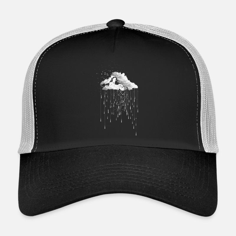 Rain clouds Trucker Cap