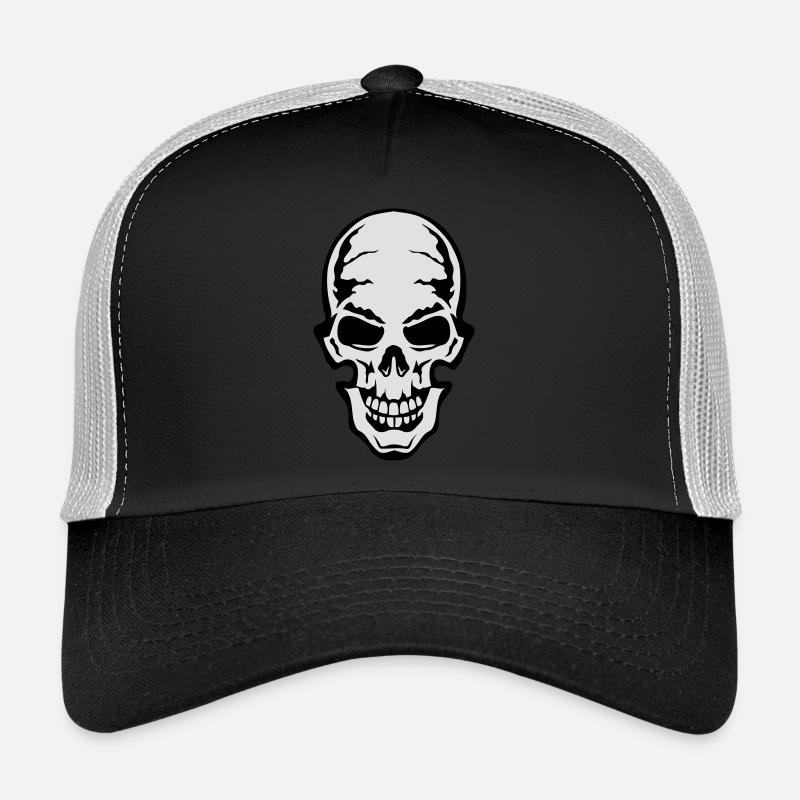 Gothic gothic skull dead death head 106 Trucker Cap