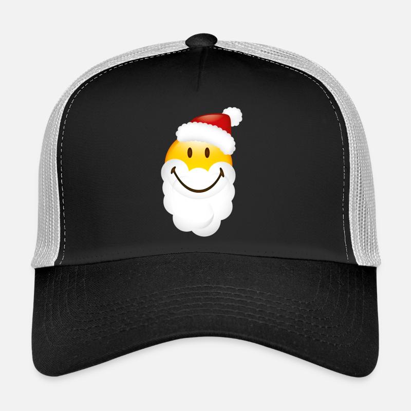 Smiley Glossy Santa Casquette trucker 