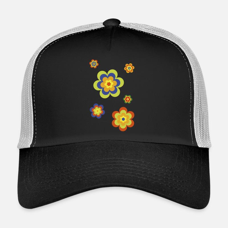 édition limitée 3a flower power Casquette trucker 