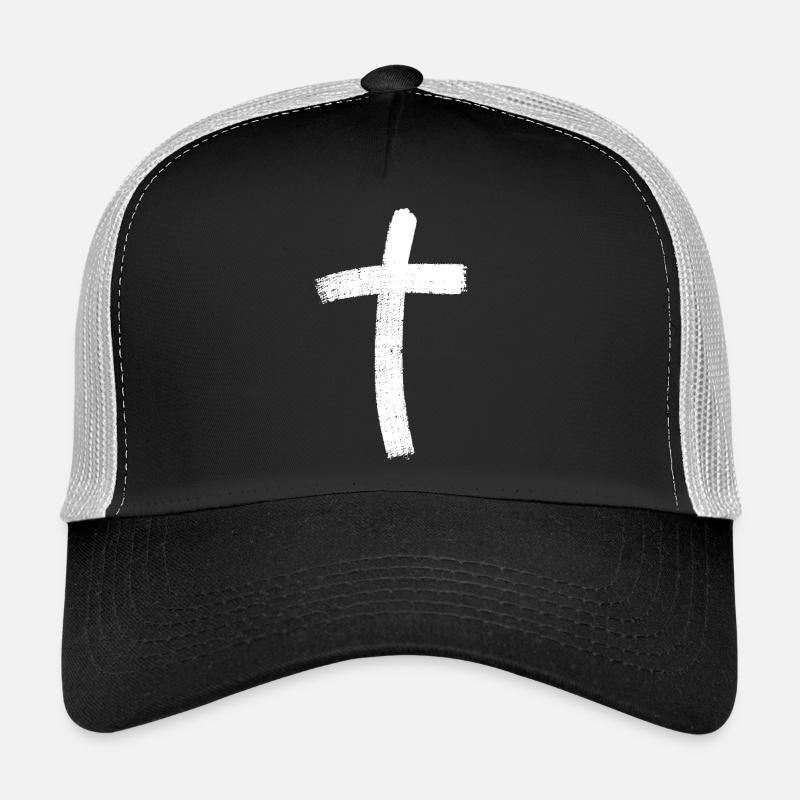 Jésus Croix Casquette trucker 