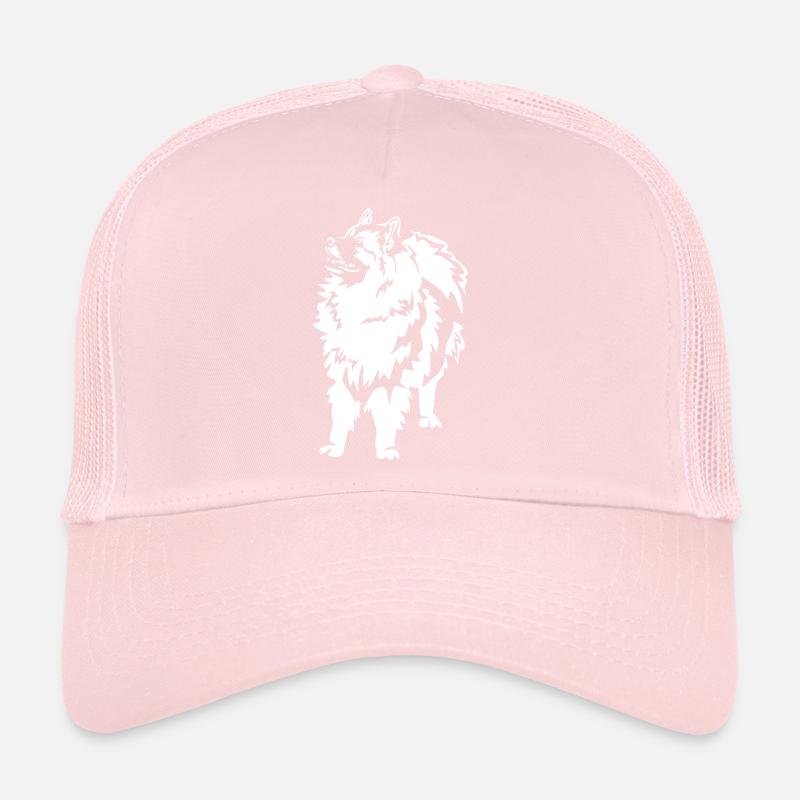 Wolfsspitz « Édition Noire » Casquette trucker 