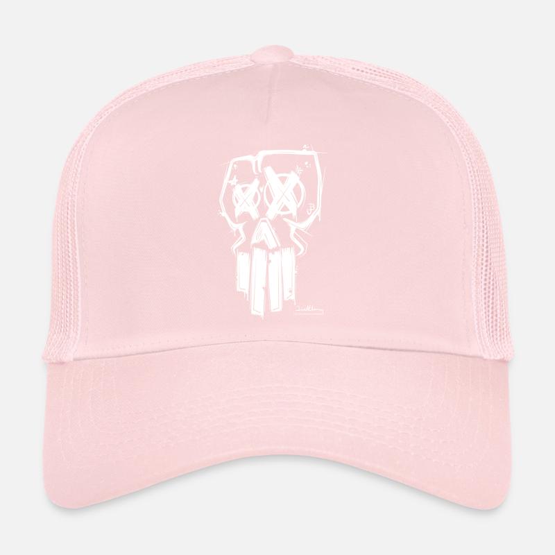 Jour du crâne Casquette trucker 