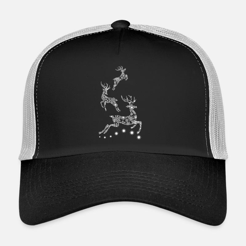 Renos de Navidad - Rennes de Noël Casquette trucker 