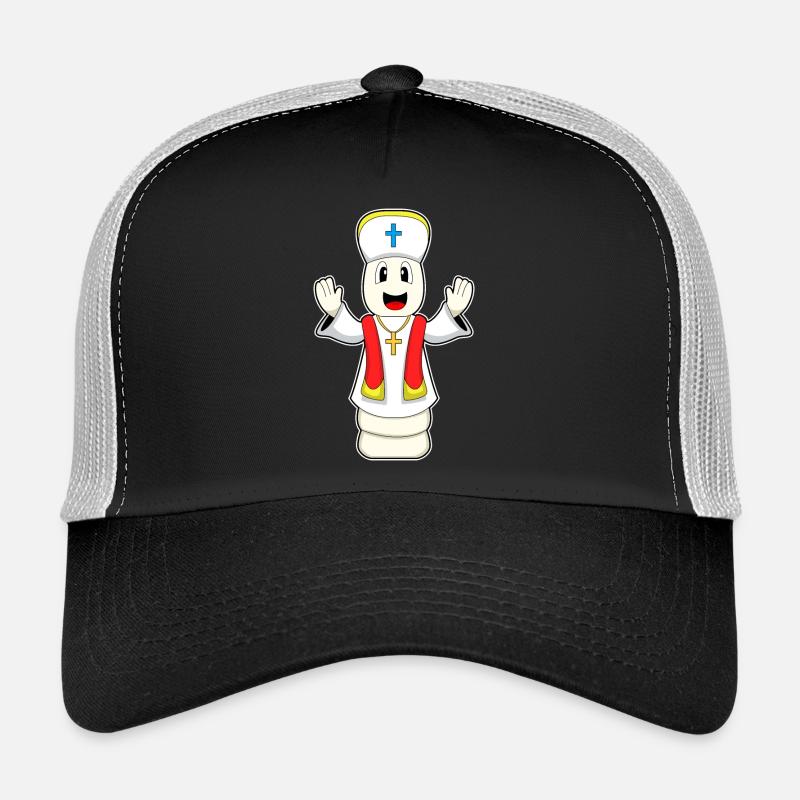 Chess Piece Bishop Chess Trucker Cap
