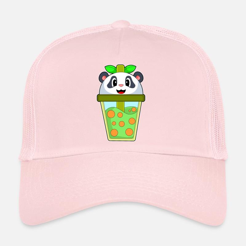 Panda Bubble Tea Casquette trucker 