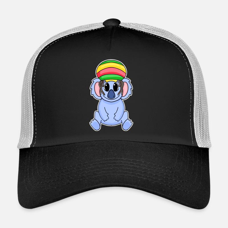 Rasta Koala Trucker Cap