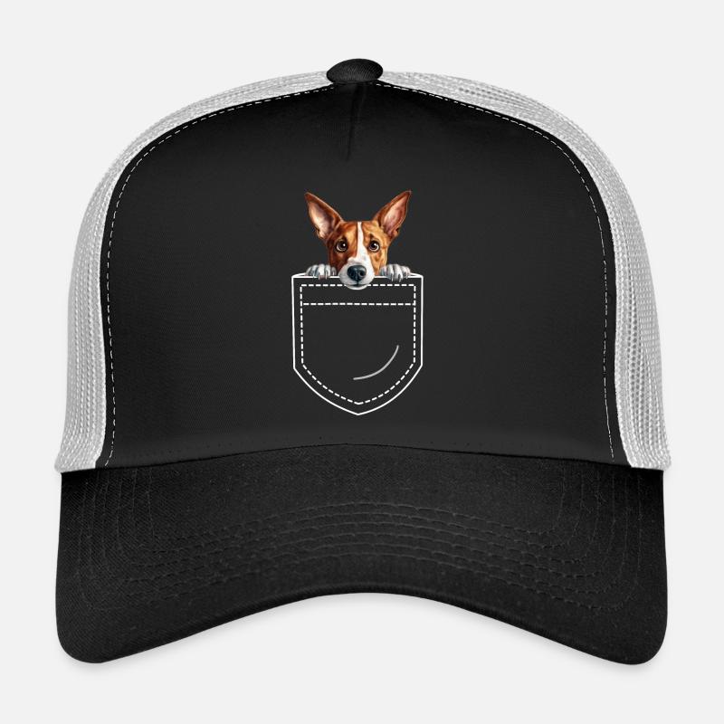 Hund Basenji Trucker Cap
