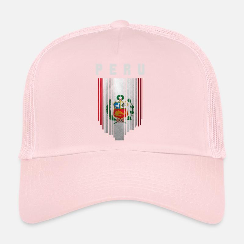 Drapeau du Pérou, fierté péruvienne Casquette trucker 