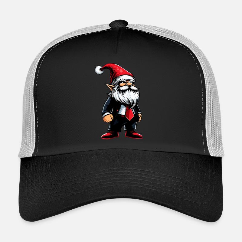 Gnome Christmas Gnome Trucker Cap