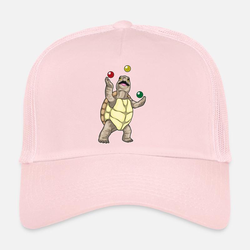 Turtle juggler juggling Trucker Cap