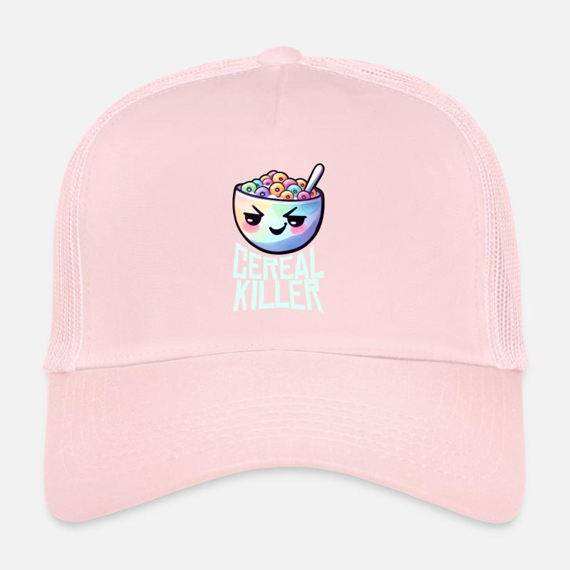 Jeu de mots sur le petit-déjeuner Cereal Killer Casquette trucker 