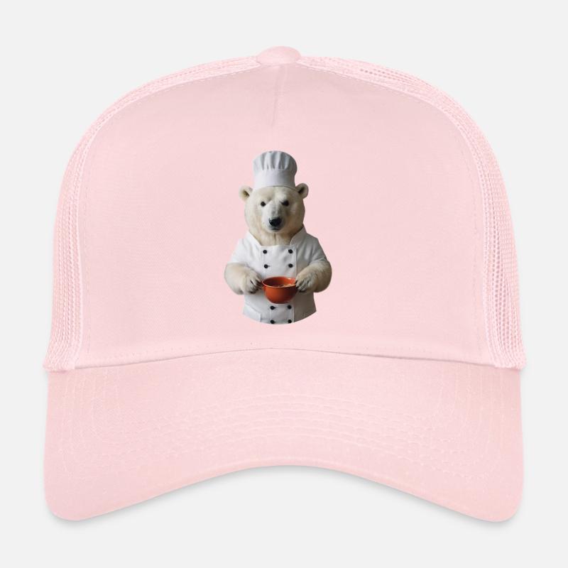 Polar Bear Cook Trucker Cap