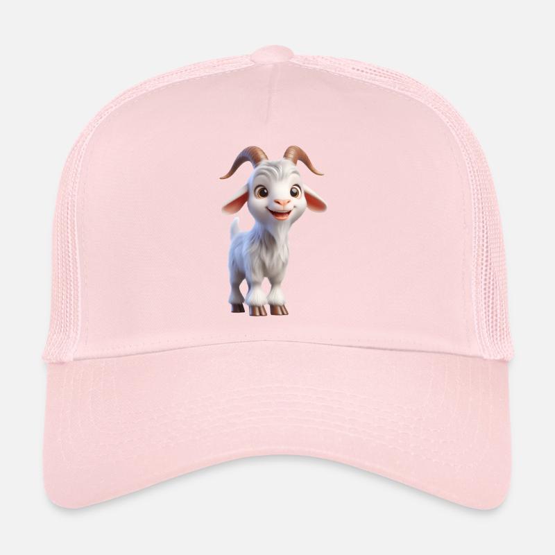 Chèvre 2 Casquette trucker 