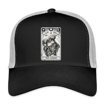 The Lovers Tarot - Trucker Cap - black/stone grey - Front