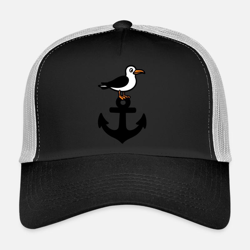 Anker Möwe Hafen Casquette trucker 