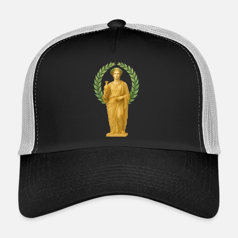 Statue couronne de laurier Casquette trucker 