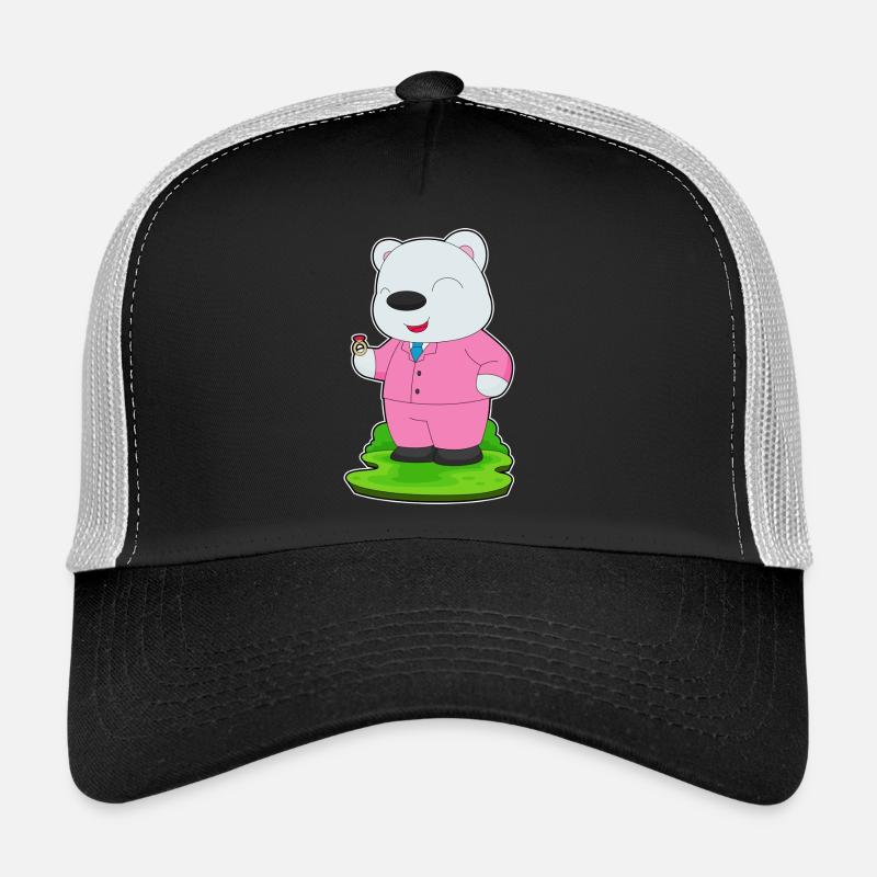 polar bear groom wedding ring wedding Trucker Cap