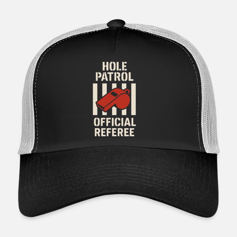 Cornhole Refere Offizielles Schiedsrichter Trucker Cap