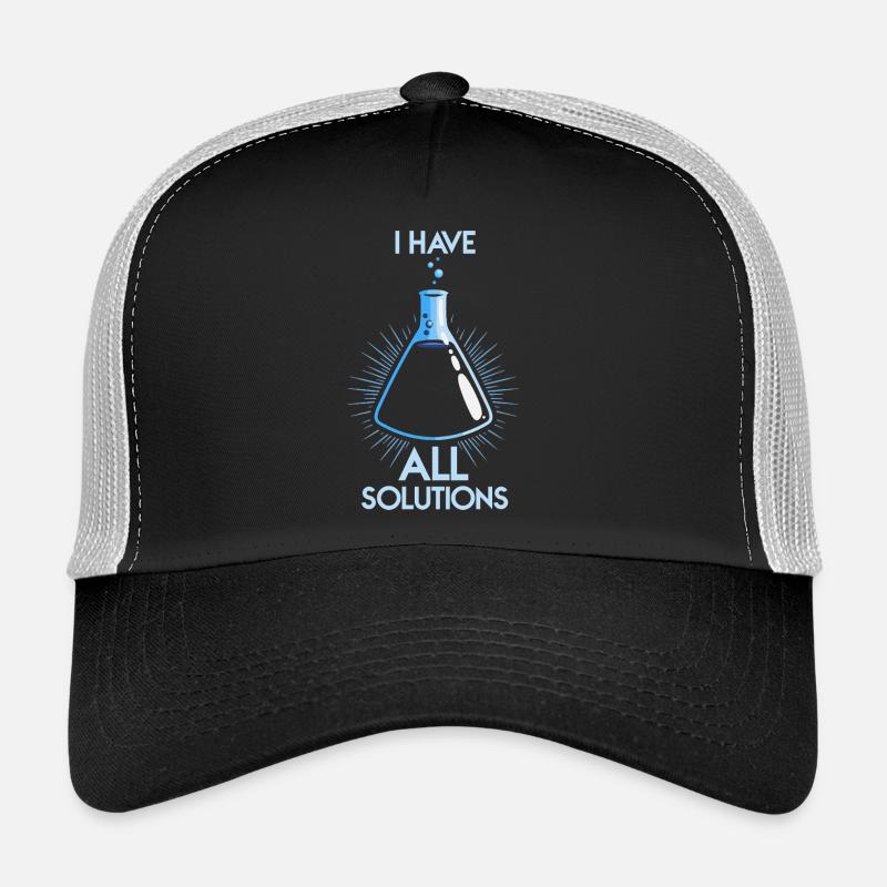 Chimie Chimiste Professeur de chimie Drôle de science Casquette trucker 