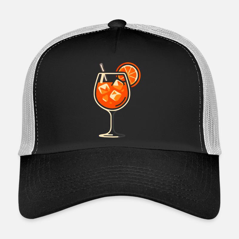 Apéritif Aperoliker Party Spritz Idée cadeau Casquette trucker 
