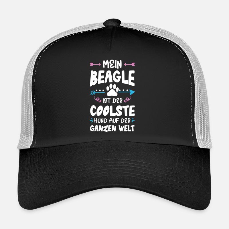 Dicton de chien beagle Casquette trucker 
