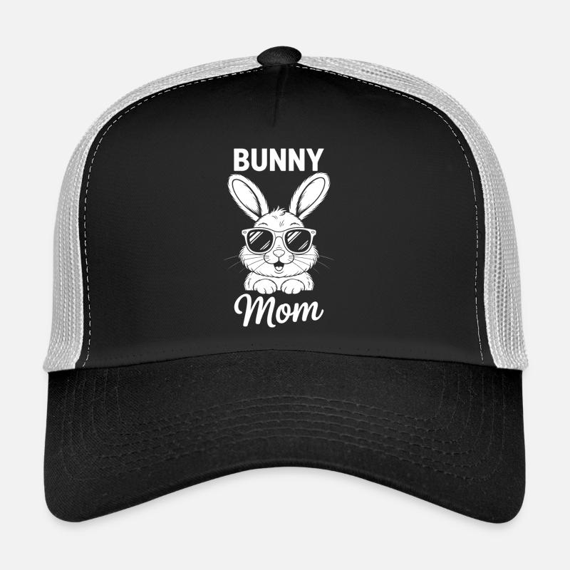 Bunny Saying Mom Rabbit Funny Bunnies Gift Trucker Cap