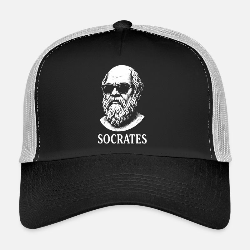 Socrates in Shades Trucker Cap