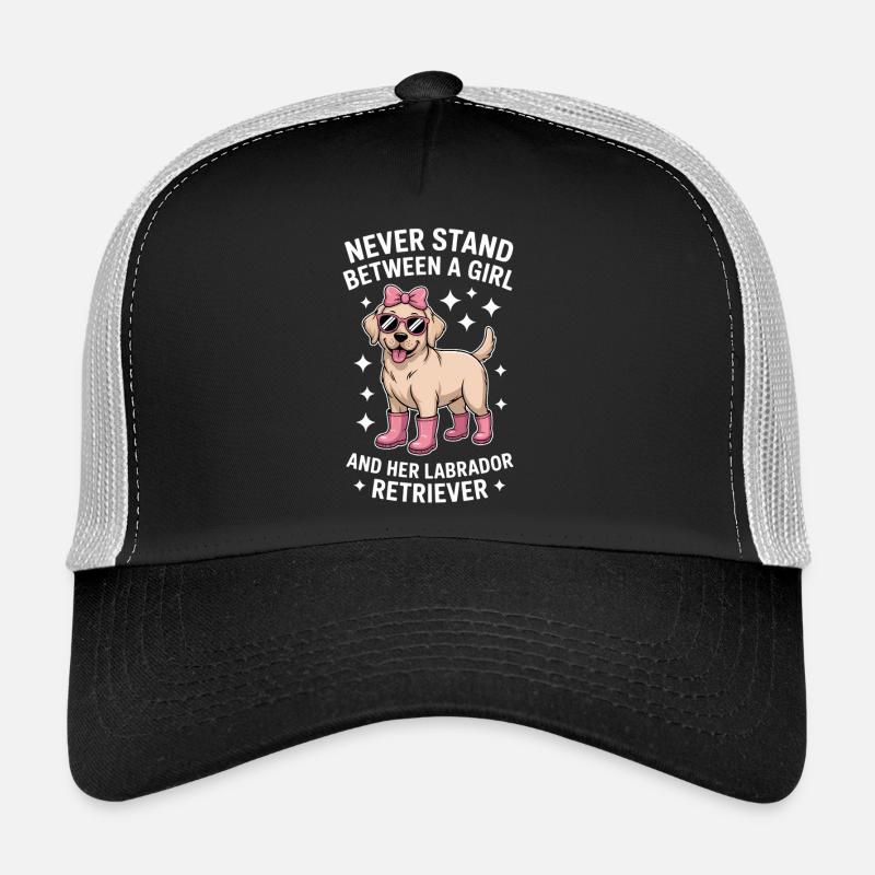 Labrador Sprüche Mädchen Lustige Labrador Geschenk Trucker Cap