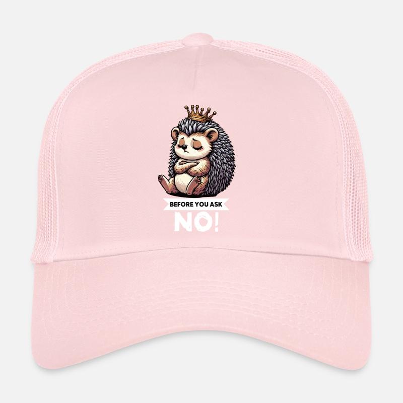 Avant de demander hérisson amoureux hérisson dard hérisson Casquette trucker 