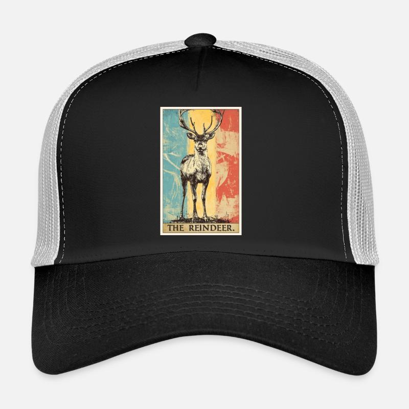 Reindeer Reindeer Trucker Cap