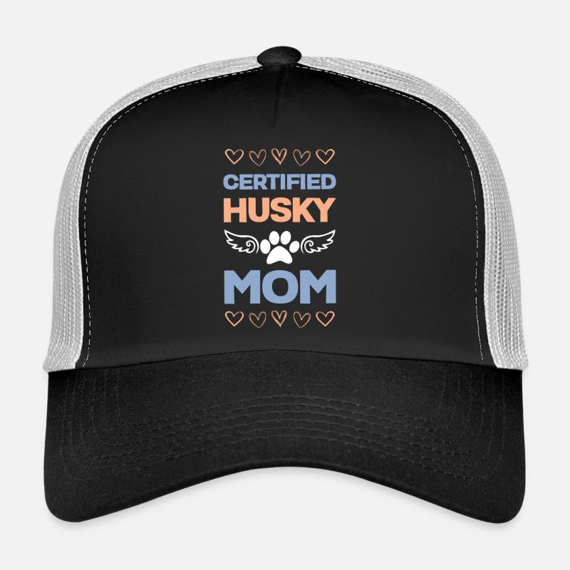 Certified Husky Mom Trucker Cap