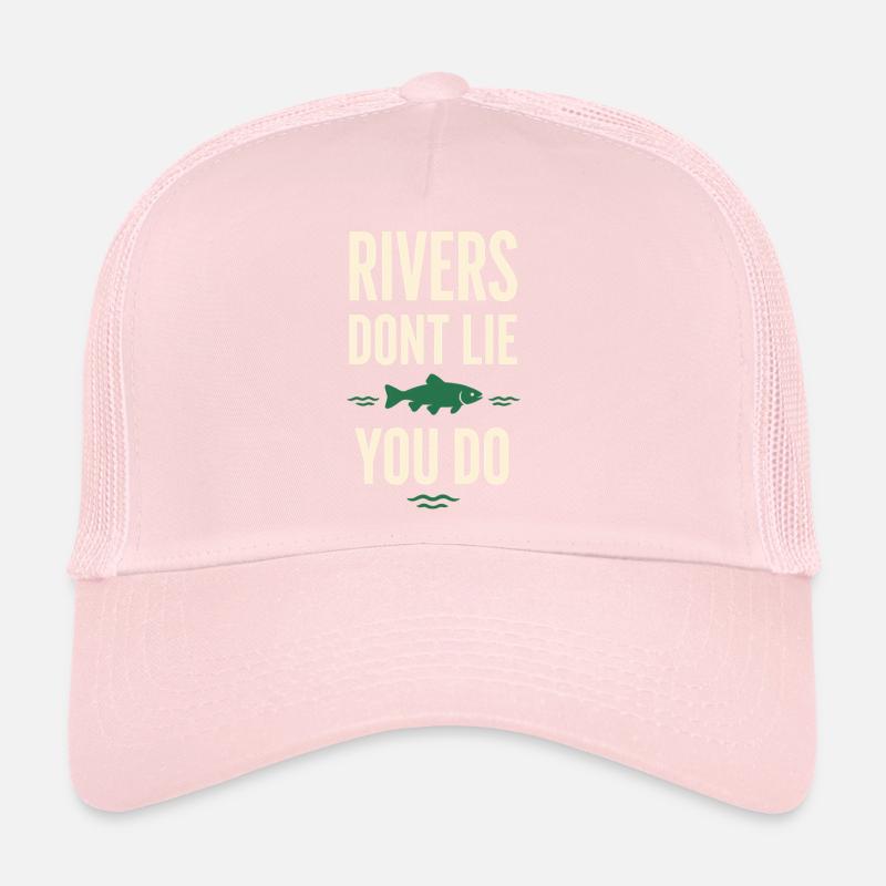 La pêche à la mouche dans les eaux du Nord – Casquette trucker 