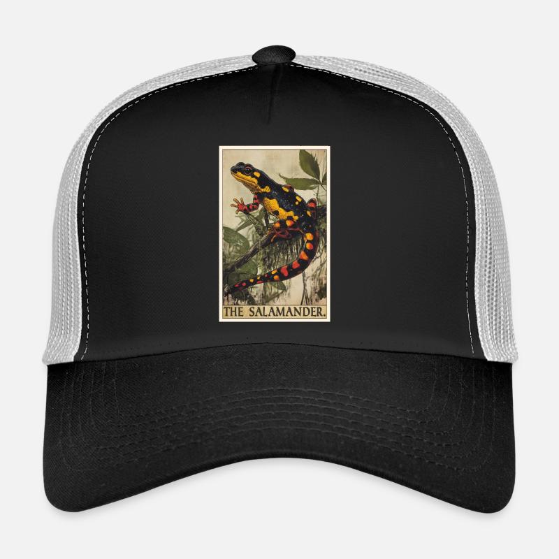 Fire Salamander Salamander Trucker Cap