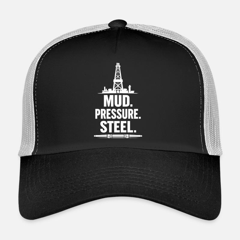 Offshore Drill Rig Drill Bit Drilling Floor Offshore Trucker Cap