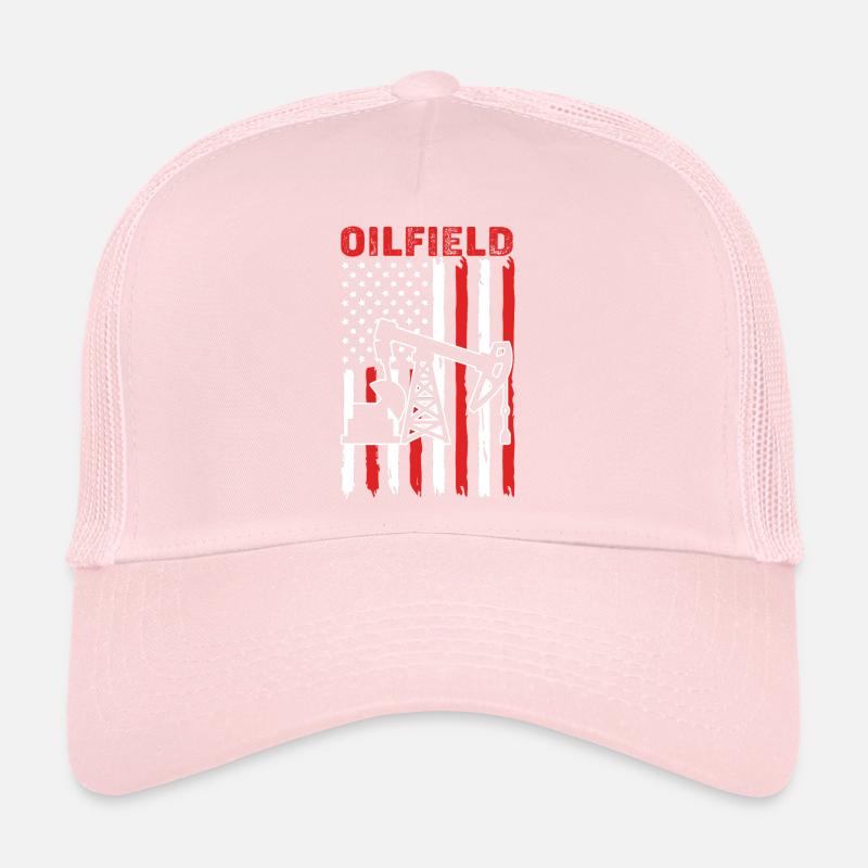 Bohrinsel Ölfeld Trucker Cap