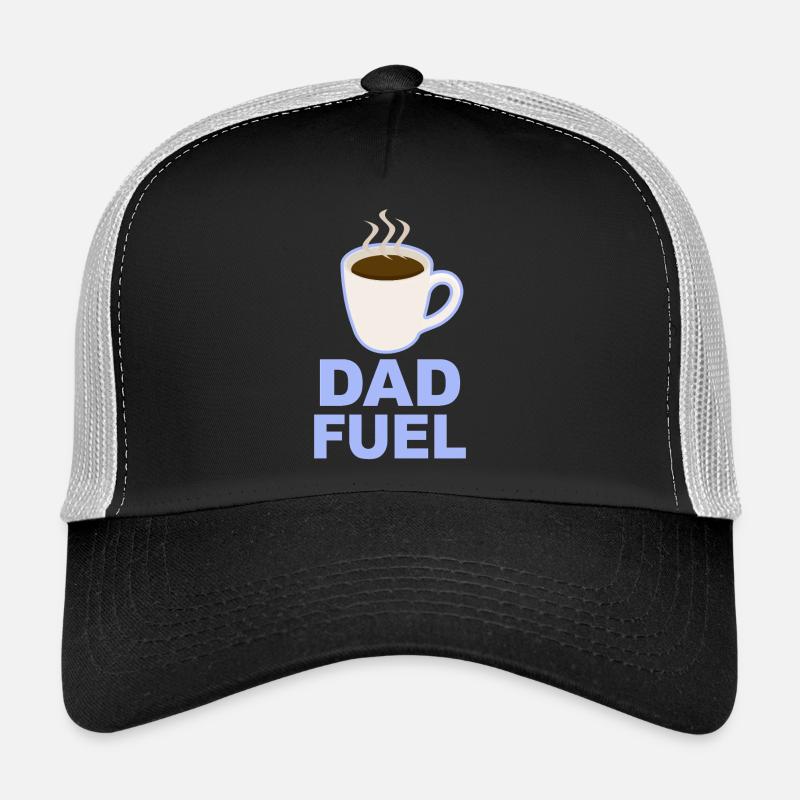 Dad Fuel – Coffee Powered Dad Design Trucker Cap