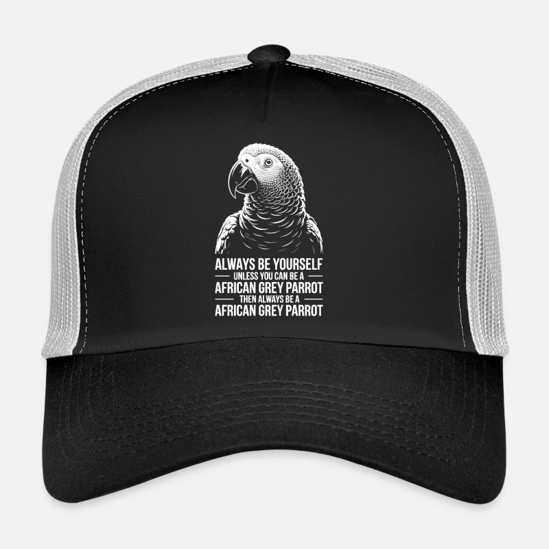 Graupapagei Sprüche Lustiges Graupapagei Geschenk  Trucker Cap