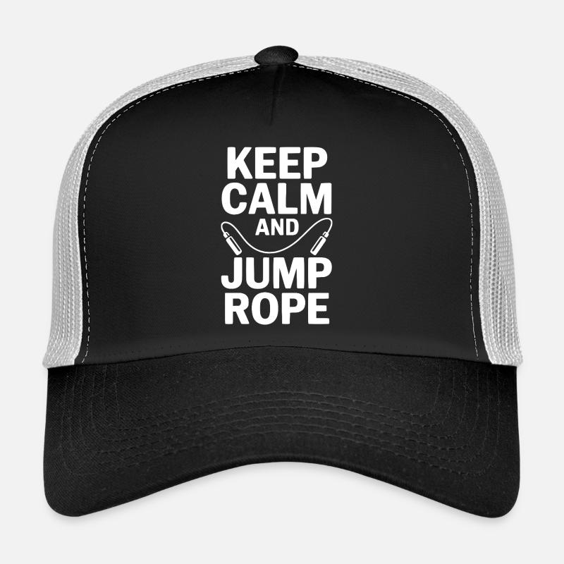 Keep Calm and Jump Rope Trucker Cap