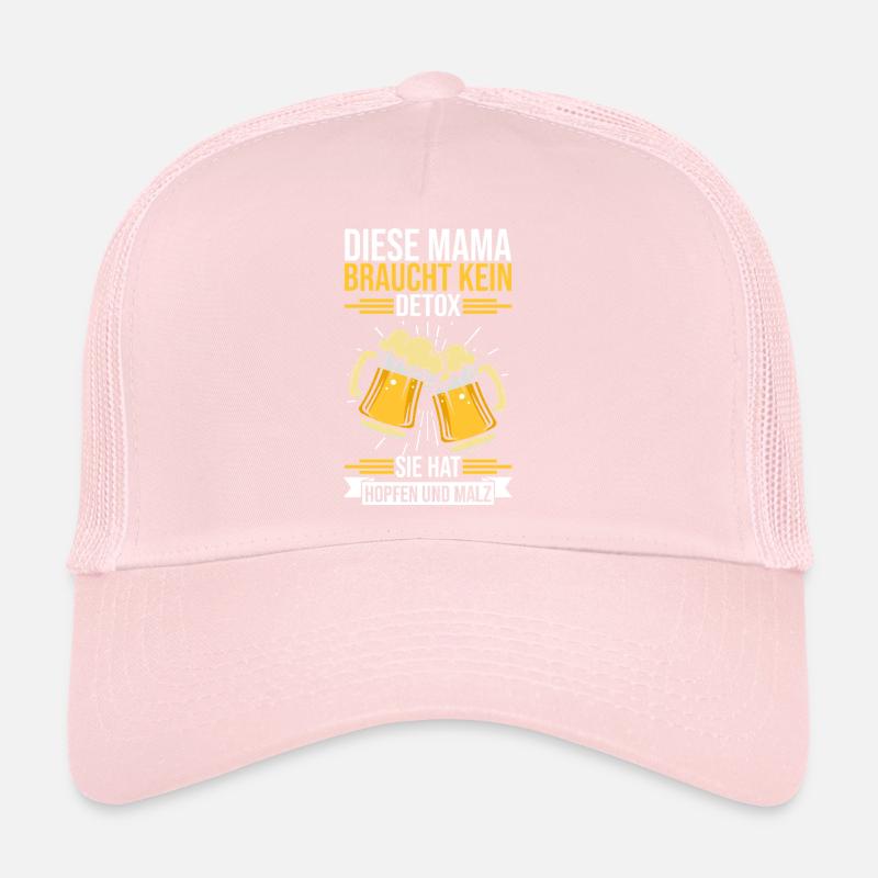Bier Bierliebhaberin Mutter Mama Trucker Cap