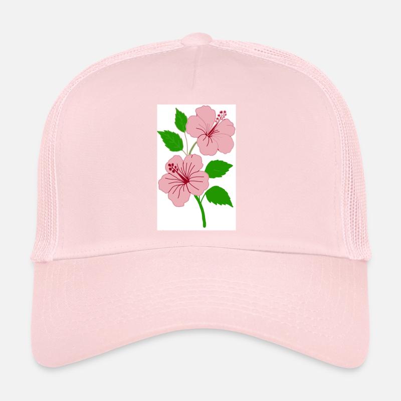 Hibiscus Casquette trucker 
