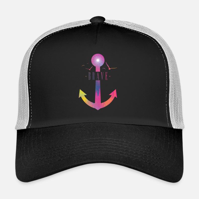 Brave - Ancrage coloré Casquette trucker 