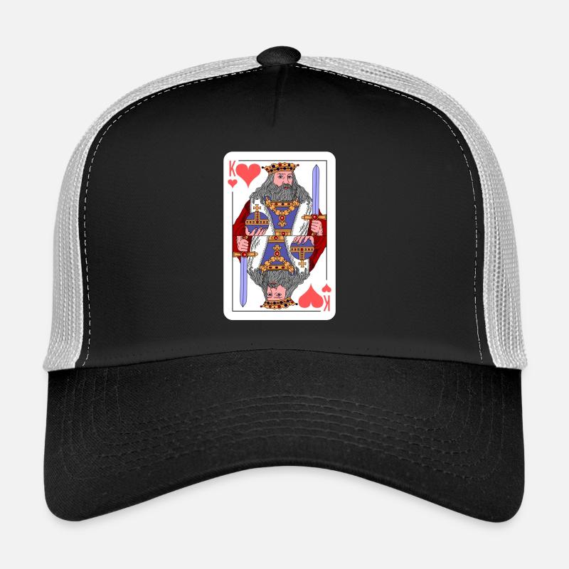 King Playing Card Gift Idea Trucker Cap