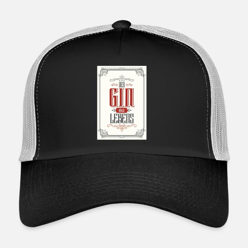 Le gin de la vie affiche Casquette trucker 