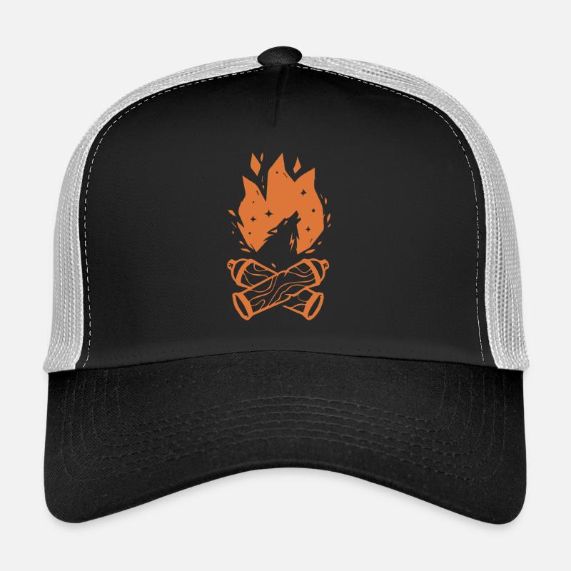 Spray Can Fire - Loup Casquette trucker 