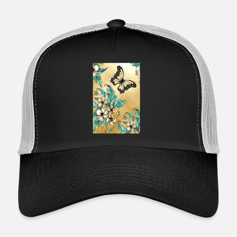 papillon Casquette trucker 