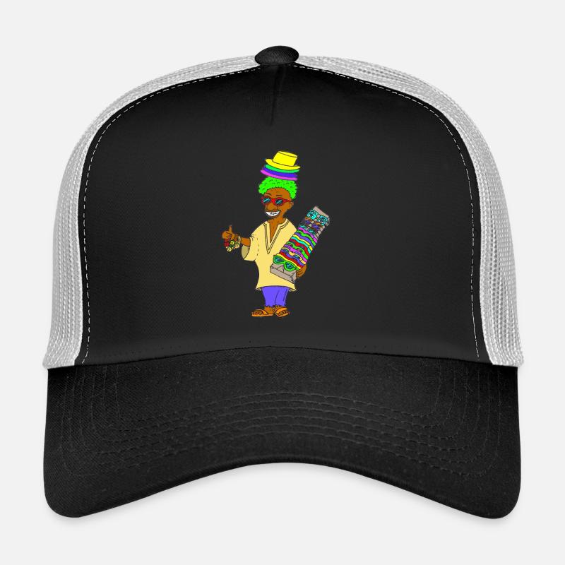 Hello Helmut Mallorca (in color) Trucker Cap