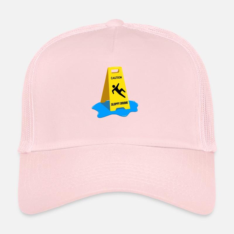 Caution Sloppy Drunk Trucker Cap