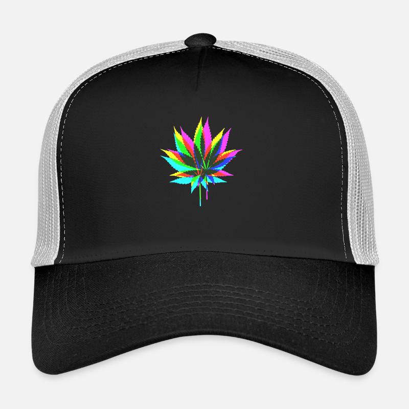 colorful HEMP Trucker Cap